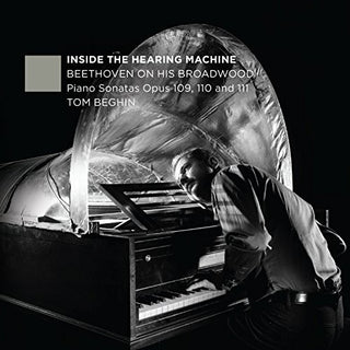 the album cover for Tom Beghin - Inside the Hearing Machine