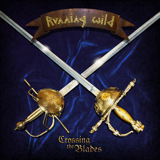 the album cover for Running Wild - Crossing The Blades