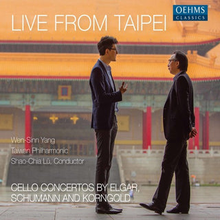 the album cover for Elgar / Yang / Lu - Live from Taipei