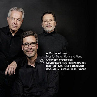 the album cover for Christoph Pregardien - Matter of Heart