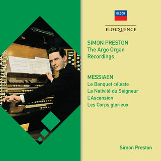 the album cover for Messiaen / Simon Preston - Messiaen: Organ Works