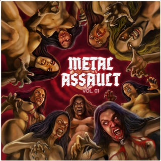 the album cover for Metal Assault 1 / Various - Metal Assault 1