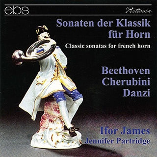 the album cover for Beethoven / James / Partridge - Classics Sonatas for French Horn