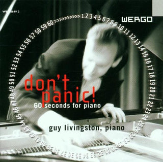 the album cover for GUY LIVINGSTON - Don't Panic 60 Seconds for Pno