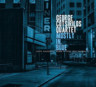 the album cover for GEORGE COTSIRILOS - Mostly In Blue