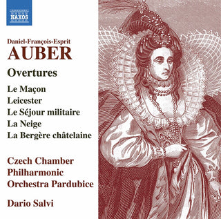 the album cover for Auber / Salvi - Opera Overtures 1