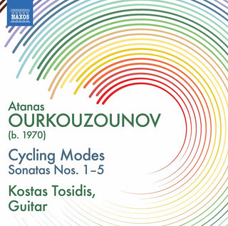 the album cover for Ourkouzounov / Tosidis - Cycling Modes / Sonatas 1-5
