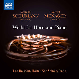 the album cover for Schumann / Halsdorf / Shiraki - Works for Horn & Piano