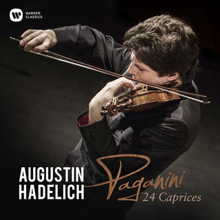 the album cover for Augustin Hadelich - Paganini: 24 Caprices