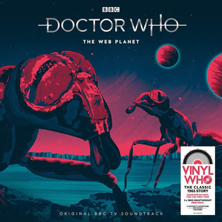 the album cover for Doctor Who - Web Planet