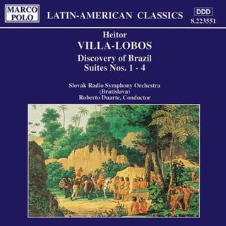 the album cover for Villa-Lobos / Duarte / Srso - Discovery Of Brazil / Suites 1-4