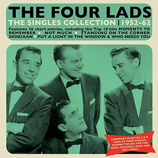 the album cover for Four Lads - Singles Collection 1952-62
