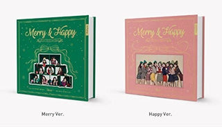 the album cover for TWICE - Merry & Happy (Vol 2)