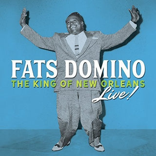 the album cover for Fats Domino - The King Of New Orleans Live
