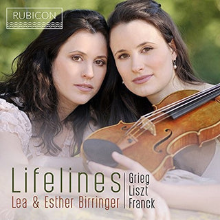 the album cover for Lea / Esther Birringer - Lifelines - Works By Grieg, Liszt And Franck