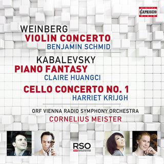 the album cover for Radio-Symphonieorchester Wien - Russian Concertos