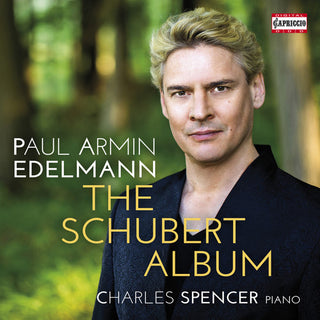 the album cover for Paul Armin Edelmann - Schubert Album