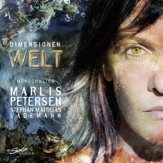 the album cover for Marlis Petersen - Dimensionen Welt