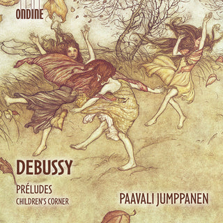 the album cover for Debussy / Jumppanen - Preludes & Children's Corner