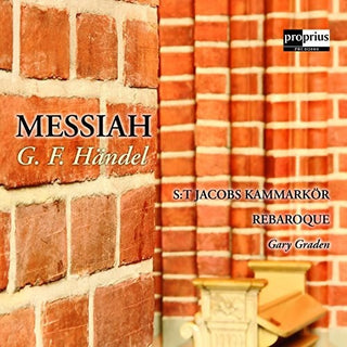 the album cover for S:t Jacobs Kammarkör - Messiah