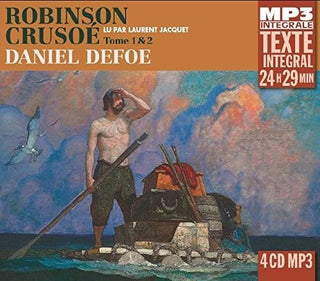 the album cover for Daniel Defoe - Robinson Crusoe
