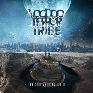 the album cover for Voodoo Terror Tribe - Sun Shining Cold