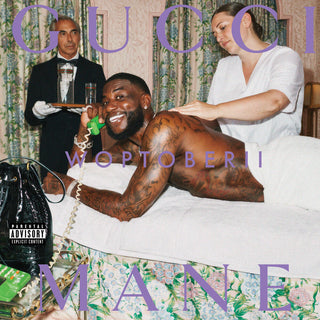 the album cover for Gucci Mane - Woptober II