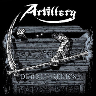 the album cover for Artillery - Deadly Relics