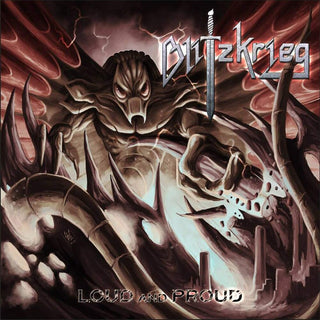 the album cover for Blitzkrieg - Loud & Proud