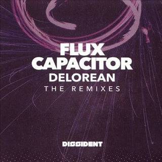 the album cover for Flux Capacitor - Delorean (The Remixes)