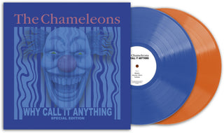 the album cover for Chameleons - Why Call It Anything (Gatefold Blue & Orange Vinyl)