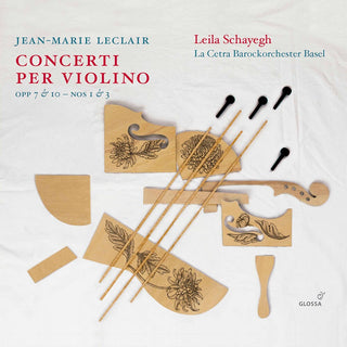 the album cover for Leclair / Schayegh - Concerti Per Violino