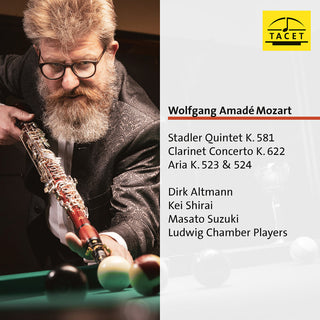 the album cover for Mozart / Altmann / Ludwig Chamber Players - Stadler Quintet 581