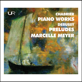 the album cover for Debussy / Meyer - Piano Works Preludes