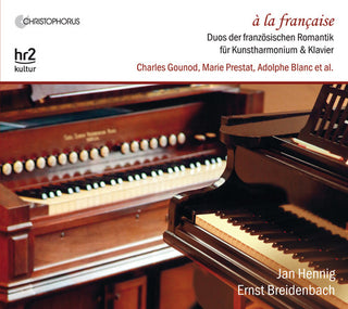 the album cover for Jan Hennig - Duets for Harmonium D'art & Piano in French