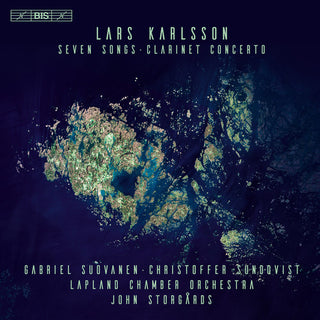 the album cover for John StorgÃ¥rds - Seven Songs & Clarinet Concerto