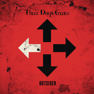 the album cover for Three Days Grace - Outsider
