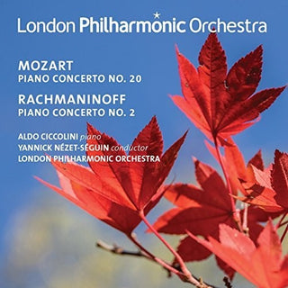 the album cover for Mozart / Ciccolini - Piano Concerto 20 / Piano Concerto 2