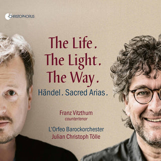 the album cover for Handel / Vitzthum / Tolle - Life Light Way