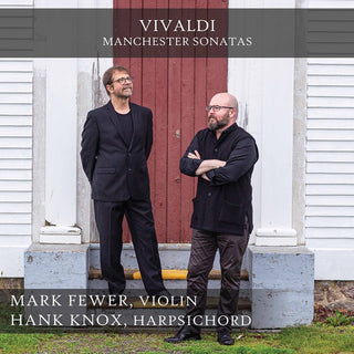 the album cover for Vivaldi / Fewer / Knox - Manchester Violin Sonatas