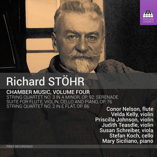the album cover for Stohr / Nelson / Siciliano - Chamber Music 4