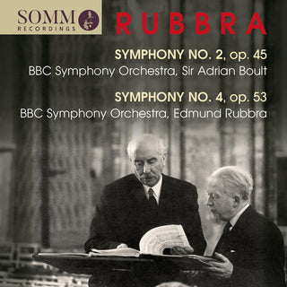 the album cover for Rubbra / Boult - Symphonies 2 & 4