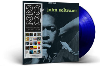the album cover for John Coltrane - Blue Train [Limited Blue Colored Vinyl]