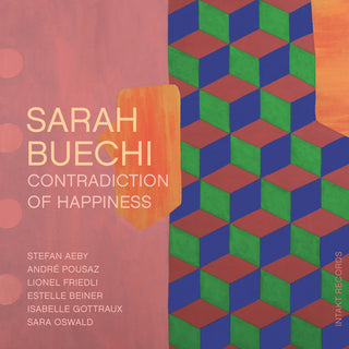 the album cover for Sarah Buechi - Contradiction Of Happiness