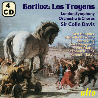the album cover for London Symphony Orchestra / Chorus / Colin Davis - Berlioz: Les Troyens