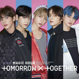 the album cover for TOMORROW X TOGETHER - Magic Hour [Import]