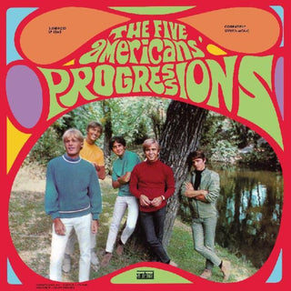 the album cover for Five Americans - Progressions