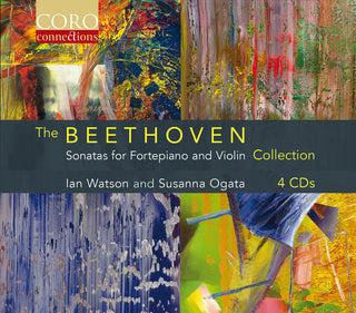 the album cover for Beethoven / Watson / Ogata - Sonatas for Fortepiano & Violi