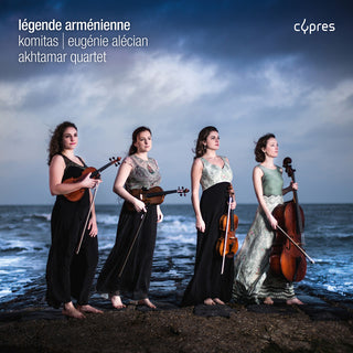 the album cover for Komitas / Akhtamar Quartet - Legende Armenienne