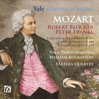 the album cover for Mozart / Blaocker / Statera Quartet - Piano Concertos